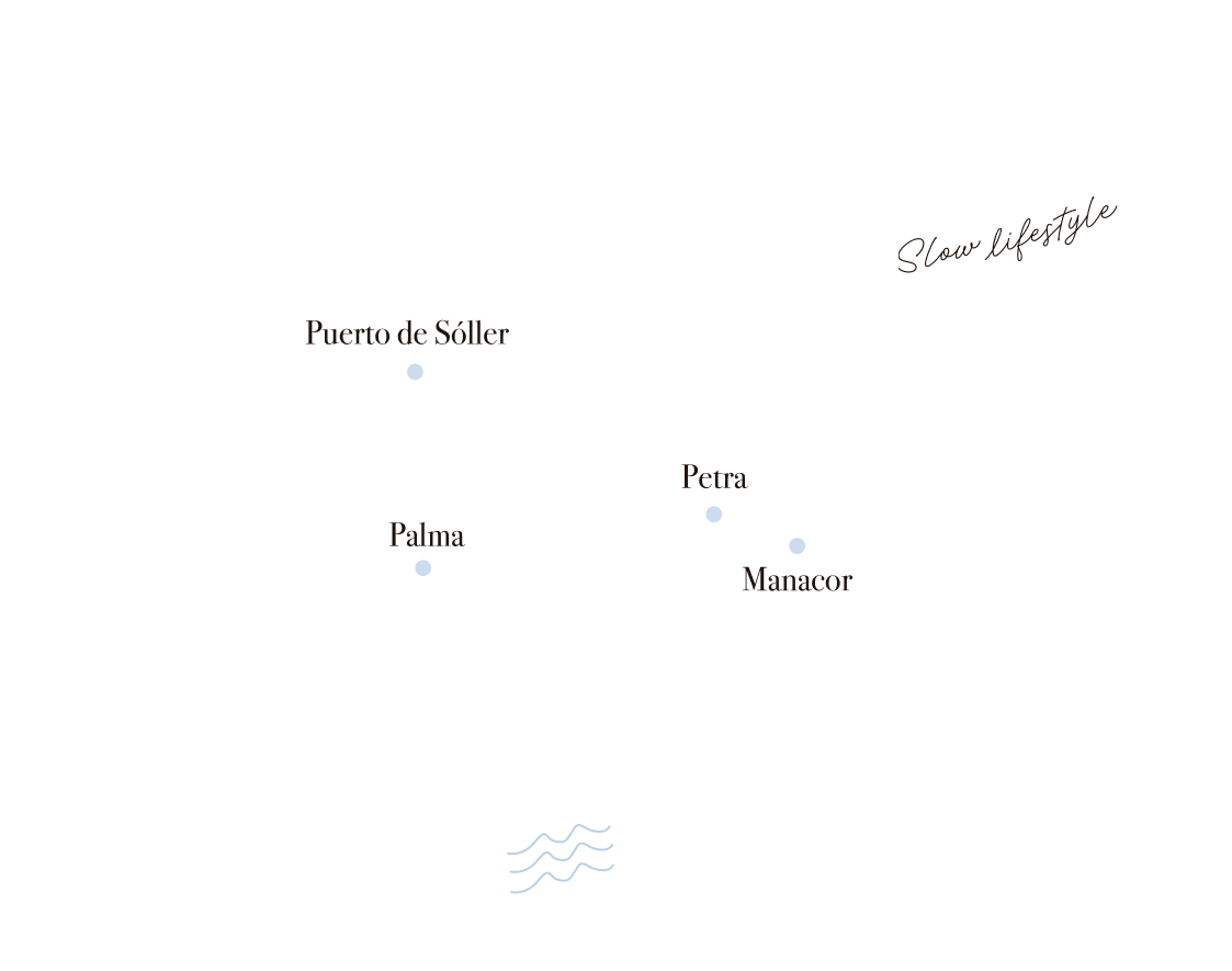 Mapa de tiendas en Mallorca